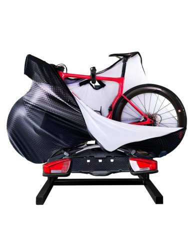 VELOSOCK transport cover for a bicycle - CARBON BLACK