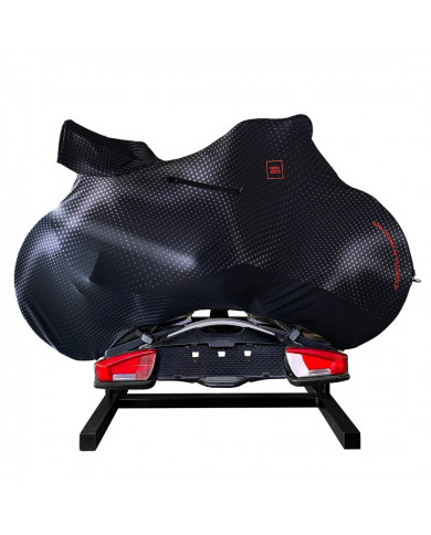 VELOSOCK transport cover for a bicycle - CARBON BLACK