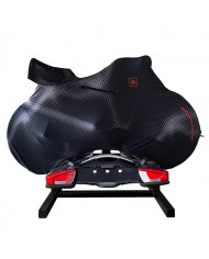 Pokrowiec transportowy VELOSOCK na rower - CARBON BLACK