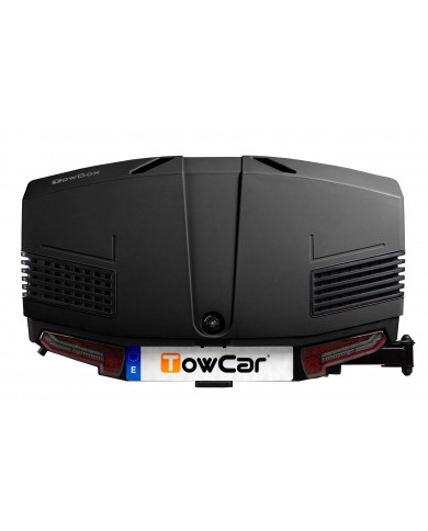 Towbox CAMPER V3 Urban Black SHORT box na tažné zařízení