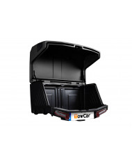 Towbox CAMPER V3 Urban Black KURZE Box für das Abschleppen von Ausrüstung