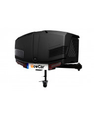 Towbox CAMPER V3 Urban Black LONG box for towing equipment