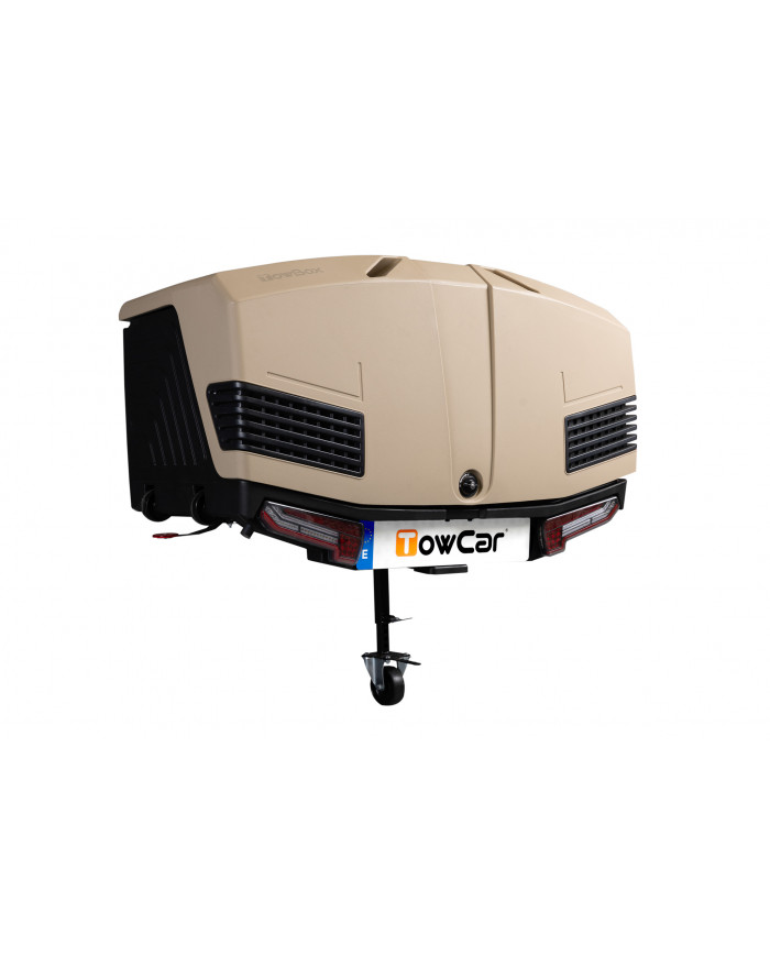 Towbox CAMPER V3 Camel LONG box na tažné zařízení